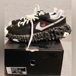 Men’s Nike Overbreak/ Undercover/ Black/Metallic Silver-Black/ Size 10.5